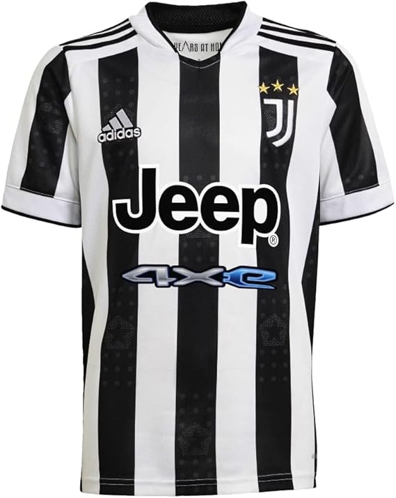 adidas Boy's Juventus 2021-22 Home Jersey