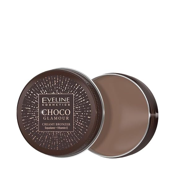 Eveline Cosmetics CHOCO GLAMOUR CREAMY BRONZER N02 20G, 0.7 Ounce (Pack of 1)
