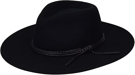 Bailey Mens Piston Wide Brim Fedora Trilby Hat