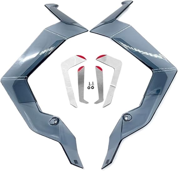 Compatible With HONDA X-ADV750 2025 Motorcycle Accessories Side Air Deflectors Leg Fairing Decorate Wind Deflector(Light Smoke)