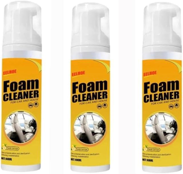 Green Cosmos Ultimate Foam Cleaning Solutions: Mastering Shine with All-Purpose, Heavy-Duty, and No-Rinse Excellence - Multi-Purpose and Car Care Foam Cleaners 3, 100ml