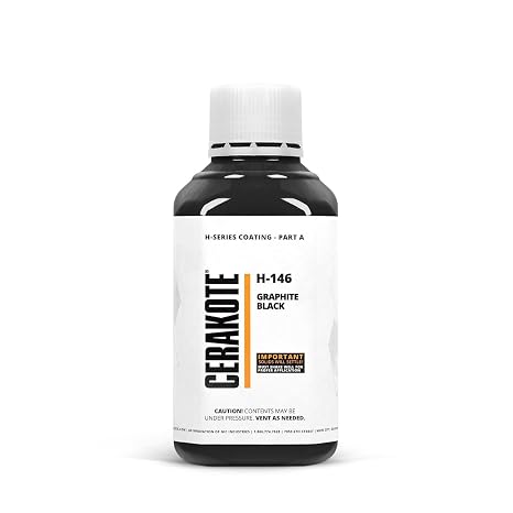 CERAKOTE H-Series Ceramic Coating, Graphite Black, 16 oz, H-146P