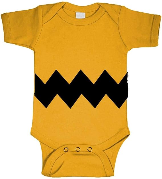 The Goozler Charlie Brown Stripe - Baby Bodysuit