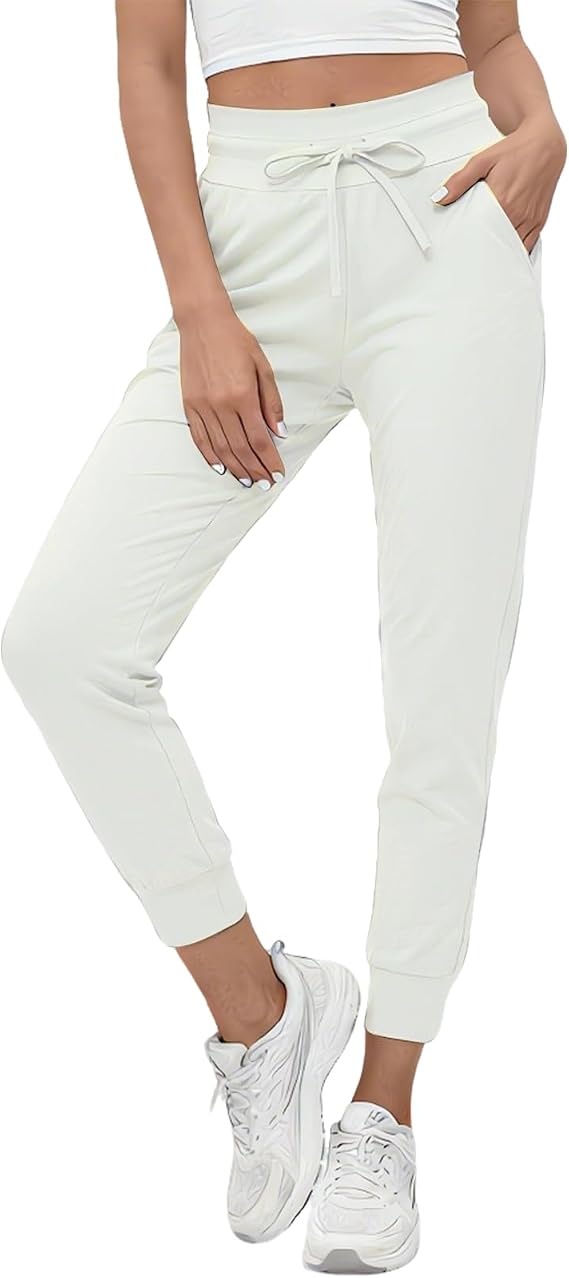 Women's High Waisted Joggers 26"/28" with Pockets
