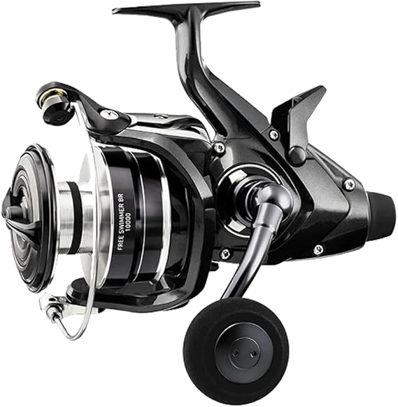 Daiwa FreeSwimmer Bite Run Spinning Reel 6BB+1RB 4.7:1 10000, Black