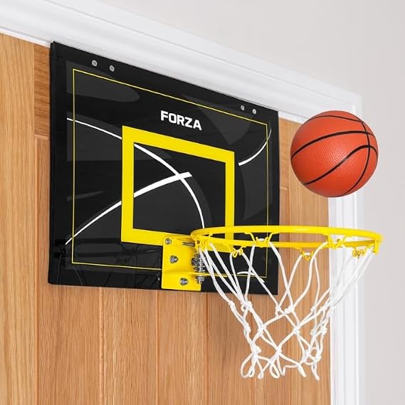 FORZA Mini Over The Door Basketball Hoop [with Ball & Pump]