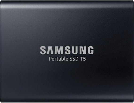 SAMSUNG T5 Portable SSD 1TB - Up to 540MB/s - USB 3.1 External Solid State Drive, Black (MU-PA1T0B/AM)