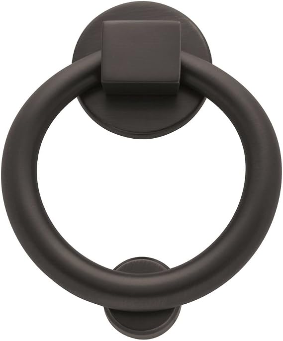Baldwin 0195.102 Ring Door Knocker, Oil Rubbed Bronze