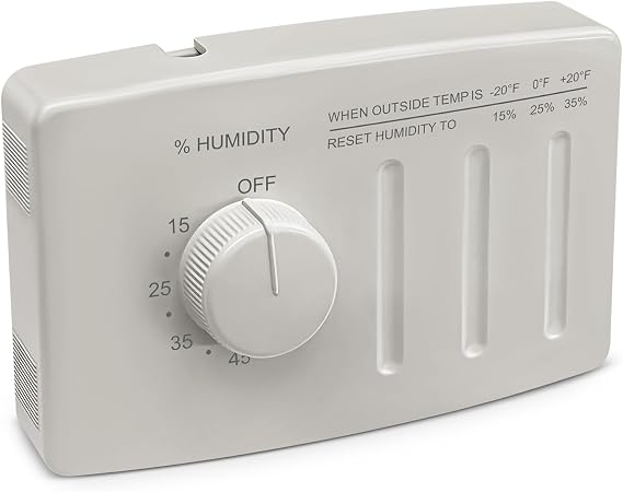 4655 Manual Whole House Humidifiers/Wall Mounted Humidifier Control Humidistat For AprilAire Manual Humidifier Whole House,24VAC