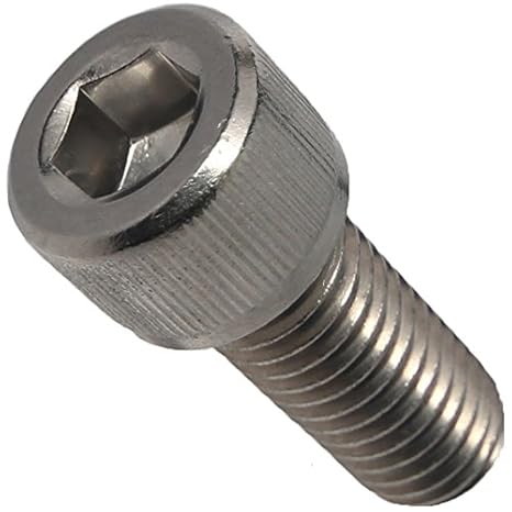 12-24 x 3/4 Socket Head Cap Screws, Full Thread, Allen Socket Drive, Stainless Steel 18-8, Bright Finish, Quantity 25 Pieces By Fastenere