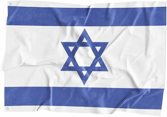 3x5 ft Israel National Flag Polyester, Home Outdoor Wall Banner Decor