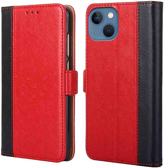 Phone Cover Wallet Folio Case for SHARP AQUOS DOCOMO SH-01L, Premium PU Leather Slim Fit Cover for AQUOS DOCOMO SH-01L, 3 Card Slots, Well Fit, Red
