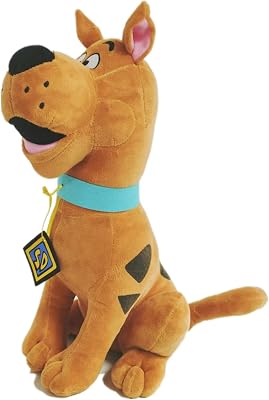 14inch Scooby Doo Plush Brown Cartoon Dog Stuffed Animals, Cute Dog Cartoon Animal Doll Funny Toy Gift for Kids
