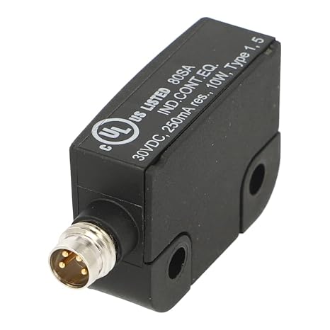 SCHMERSAL BNS 260-02Z-ST-R 101184361, 26 MM X 36 MM X 13, 4-Pole, Coded Magnet Safety Sensor, Connector M8 1, Insensitive to SOILING, Long Life, NO Mechanical WEAR, Small Body, THERMOPLASTIC ENCL
