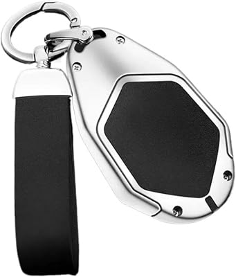 Car Smart Remoter Control Key Case Cover Compatible for Changan Deepal S07 Keychain Fob Holder Shell KeylessSilver Black