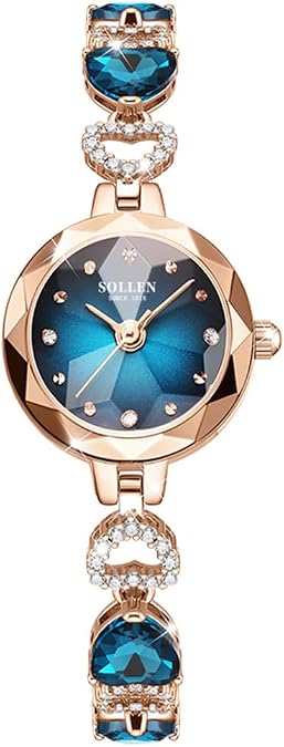 Women's Bracelet Watch, Analog Quartz Dainty Fashion Ladeis Watches, Waterproof Luxury Vintage Casual Women Wristwatch, Jewelry Gift for Wedding, Anniversary, Birthday