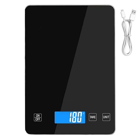 Kitchen Food Scale - Precision Cooking Measuring Tool - Smart Kitchen Scale with Screen Touch Function