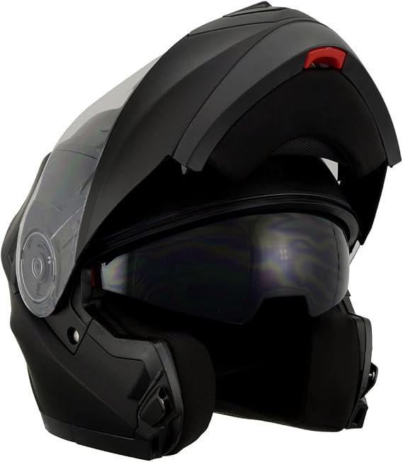 Milwaukee Helmets Advanced Full-Face Motorcycle Modular Helmets for Biker w/Drop Down Visor - X-Small