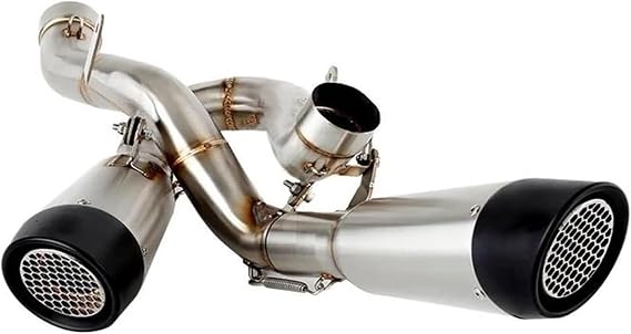 Motorcycle Muffler Pipe For Ducati For Panigale V4 2018-2023 V4S Slip-on Motorcycle Muffler With Link Pipe End Silencers Motocycle Exhaust