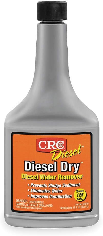 CRC 05670 Diesel Dry Diesel Water Remover - 12 Fl Oz.