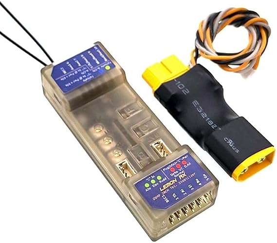 LM0087XT60 DSMP 10ch RX Telemetry, Stabilizer & Energy Meter, LM0087