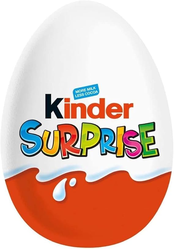 Kinder Surprise 3-Piece Egg Campaign Package Kinder Surprise 3-pack