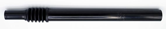 Fito 27.2 x 350mm Bicycle Suspension Seatpost. Seat Post Mount Diameter: 22.2mm (7/8") - Silver