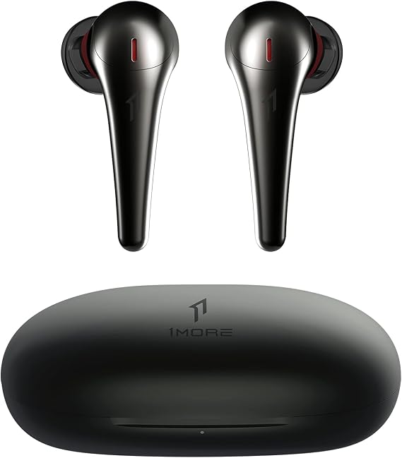 1MORE Comfobuds Pro Bluetooth 5.0 Earbuds, Hybird Active Noise Cancelling Earphones, Stereo Premium Sound in Ear Headphone with 6 Mics ENC for Clear Call and Deep Bass Fast Charging, Black