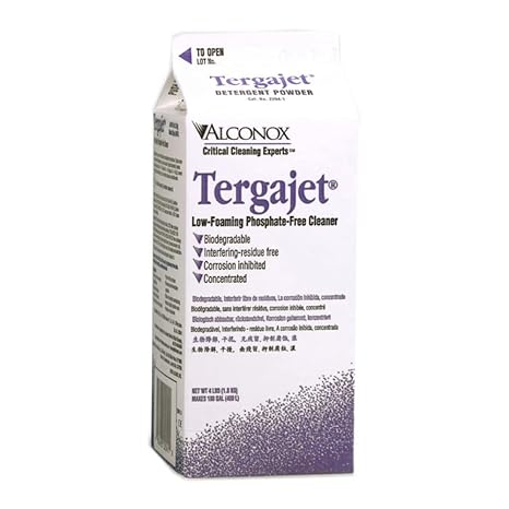 Alconox Tergajet 2201 Nonionic Low Foaming Phosphate Free Powdered Detergent, 300 lbs Drum