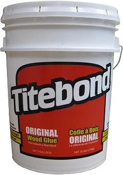 Titebond 5067 Original Wood Glue Bottle, 5 gal