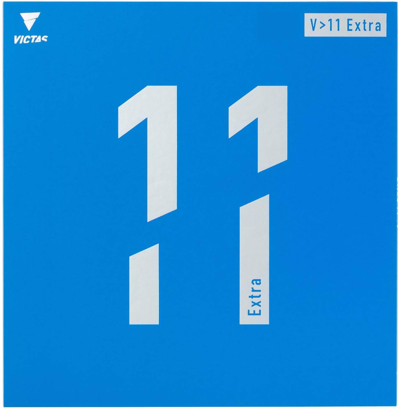 VICTAS 020811 Table Tennis Rubber V>11 Extra Extra Lightning Tension Soft Backing, RedBlack