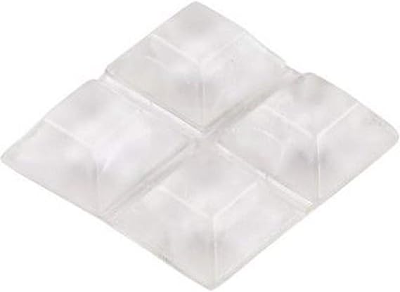 Shepherd Hardware 9562 1/2-Inch SurfaceGard Clear Adhesive Bumper Pads, 9-Count