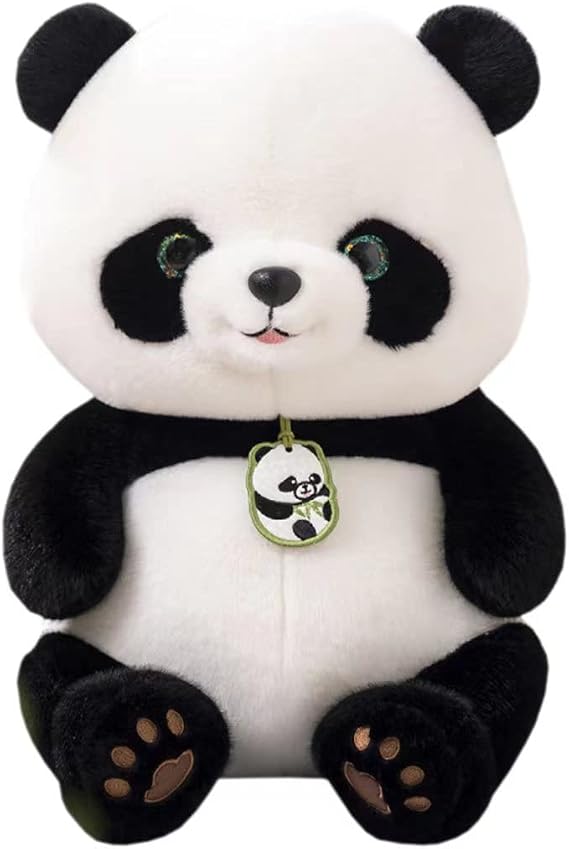 Large Panda Cushion, Stuffed Toy, Stuffed Animal, Plush Toy, Fluffy, Children's Toy, Birthday, Gift, Christmas Decor, Figurine, 17.7 inches 45 cm