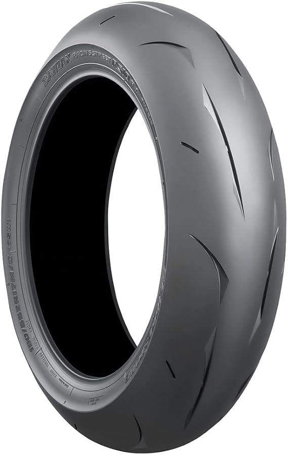 Bridgestone Battlax RS10 Racing Street Hypersport Rear Motorcycle Tire 180/55ZR-17 (73W) for Triumph Street Triple R 765 2017-2018