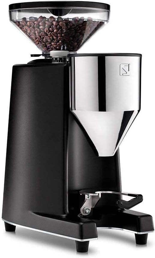 Nuova Simonelli G60 On Demand Electronic Espresso Grinder Black Stainless Steel 60mm Burrs