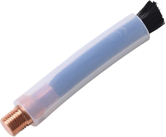 Weld Cleaning Tool For WIG MIG MAG TIG, M6/M8/M10 Carbon Fiber Brush/acid Brush To Clean Welds, Cleaning Tool Weld Cleaner Weldseam Carbon Fiber Brush/Acid Scrubbing Brush(M10)