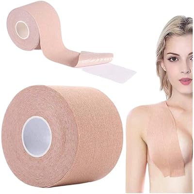 Göğüs Dikleştirici Bant Göğüs Sabitleştirici Bant Göğüs Şekillendirici Bant Göğüs Kaldırıcı Şerit Bant Göğüs Sarkma Düzenleyici 5cmx5m 5cm x 5m