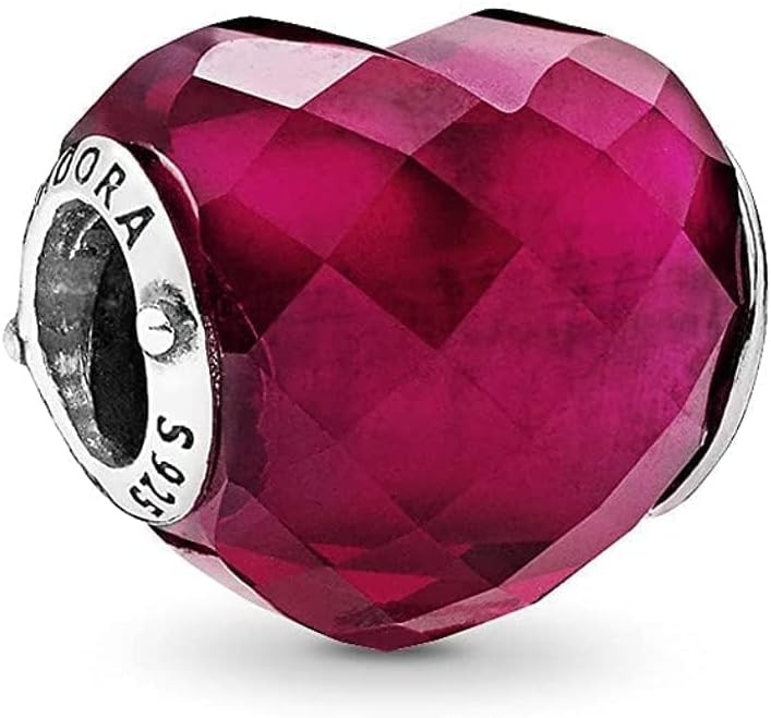 PANDORA Shape of Love, Fuchsia Rose Crystal