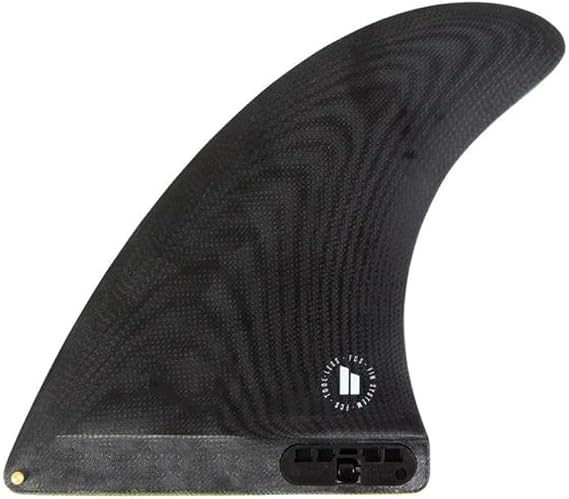 FCS II Connect GF Longboard Fin Beginner-Friendly Glass Flex Longboard Fin for Smooth Turns, Speed & Easy Control (Multiple Sizes)