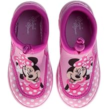 Girls Character Water Shoes Frozen Minnie Mouse Paw Patrol Moana Sesame Street & Little Mermaid Slip-On Aqua Socks Quick Dry Beach Pool Shoes Sizes: 3-4 Infant 5-10 Toddler 11-12 Little Kid