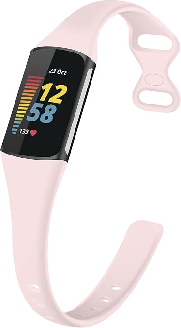 Slim Bands Compatible with Fitbit Charge 6 Women Men