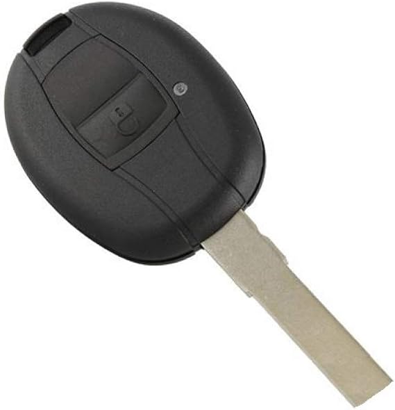Piaggio MP3 500 One Button Ignition Key Blank, OEM Ignition Key for Piaggio MP3 500 from 2007 to 2012, OEM part number 624440(batteries included, black, one of each)