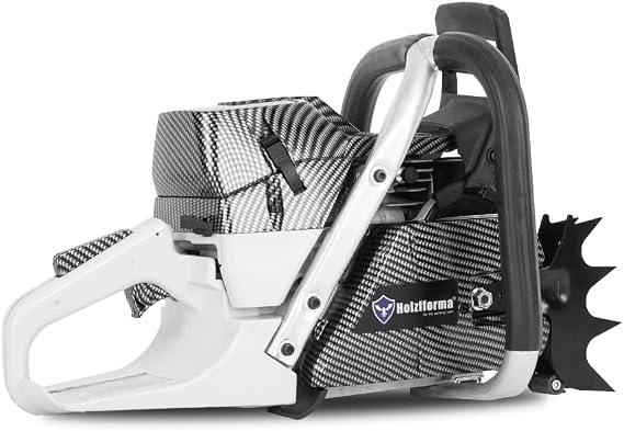 Farmertec Holzfforma 71cc G372 PRO Chainsaw Power Head With Wrap Around Handle Bar Italy Tech Nikasil Cylinder Meteor Piston Double Bumper Strips