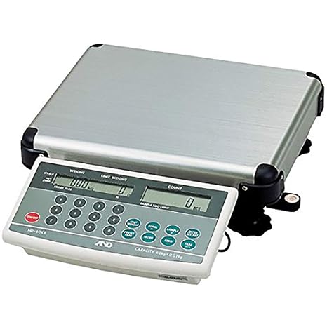 A&D Weighing HD-30KB Counting Scale 60lb x 0.01 Lb / 30kg x 5g