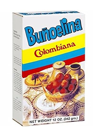 COLOMBIANA Banderita Flour Mixes (Bunoelina, 12 oz.)