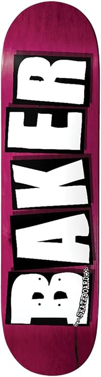Baker Skateboards Brand Logo Assorted Stains Skateboard Deck B2-8.25" x 31.8"