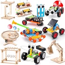 STEM Science Kits for Kids Ages 8-12 8-10, Wood Robot Building Crafts Kits 8, Science Experiment Projects, STEM Puzzles Engineering Toy for 8 9 10 12 Year Old Boys Girls Birthday Gifts
