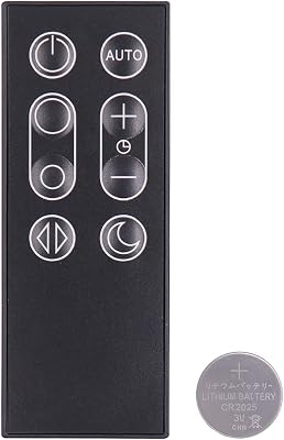 ExploreHome 967400-01 Magnetic Remote Control fit for Dyson Pure Cool Link DP01 DP03 TP02 TP03 Purifier Fan
