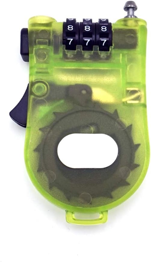 Crysto 3-Foot Retractable Cable Password Lock