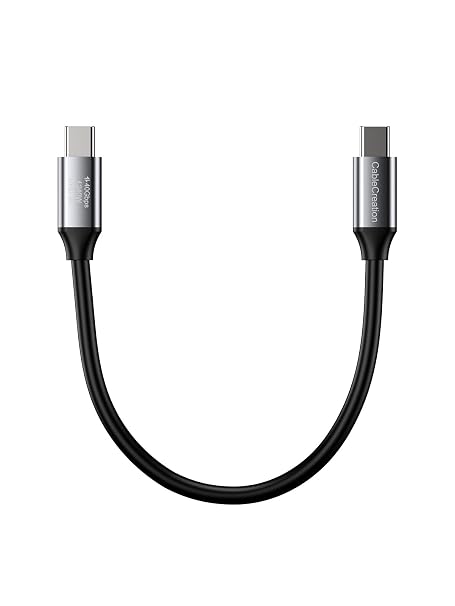 CableCreation Short USB4 Cable, Thunderbolt 4 Cable 40Gbps, 240W, 8K@60Hz